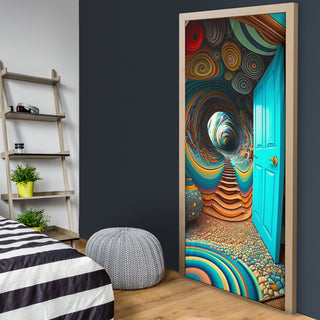 OPEN DOOR POLICY DOOR SOCK | ACIDMATH AI