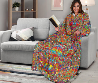 MANDALA ADLT SLEEVE BLANKET | LACHLAN WARDLAW