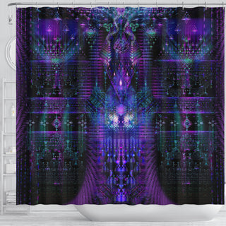 Iridescent Order | Shower Curtain | POLARIS