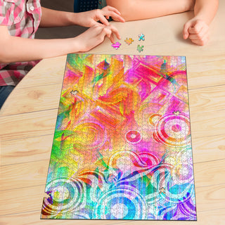 FLORAL FLOOD PUZZLE | ARTDESIGNWORKS