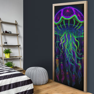 JELLYFISHBRELLA DOOR SOCK | ACIDMATH AI