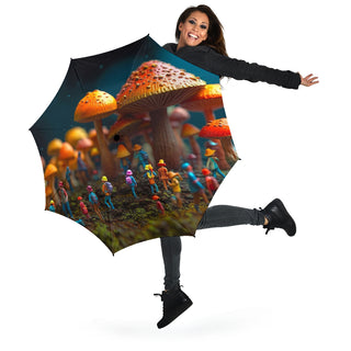THE SHROOMIN SHOW UMBRELLA | ACIDMATH AI