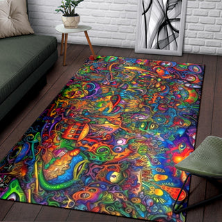 UR A WILD ONE RUG | ACIDMATH AI