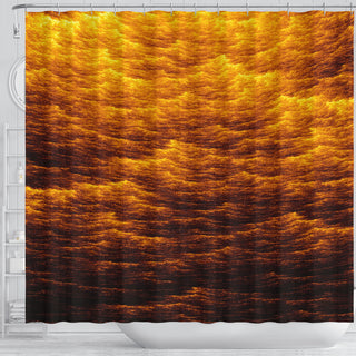 Skyfire | Shower Curtain | POLARIS