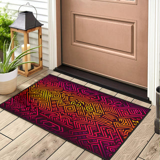 PSY GRID DOOR MAT | ACIDMATH AI