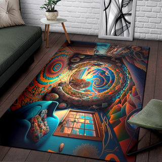 HOME SWEET HOME RUG | ACIDMATH AI