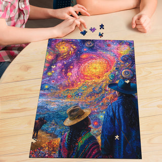 SHAMANSTIC SUNSET PUZZLE | ACIDMATH AI