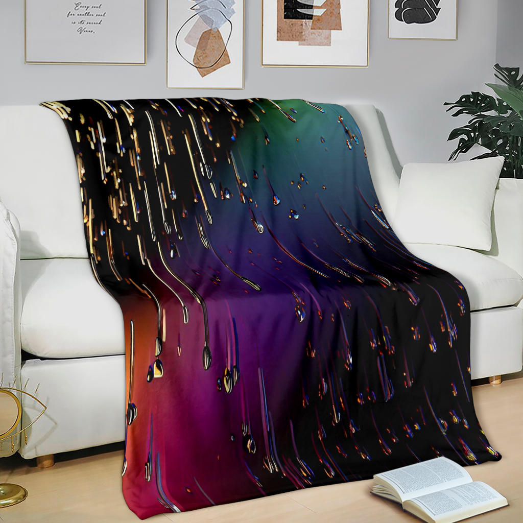 Acid Rain | Premium Microfleece Blanket | Austin Blake