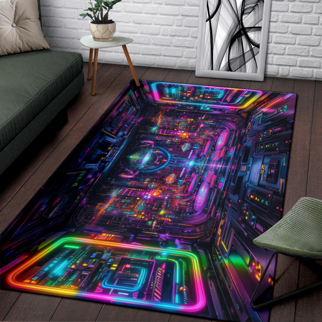 PSY ROOM RUG | ACIDMATH AI