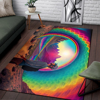 RAINBOW DAY RUG | ACIDMATH AI