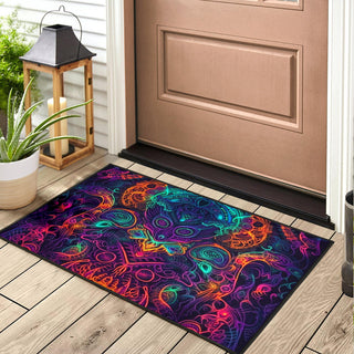 EMERGENCE DOOR MAT | ACIDMATH AI