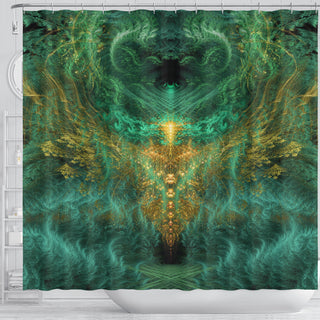 Aeon Rebirth | Shower Curtain | POLARIS