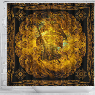 A Voyage for the Old Ones | Shower Curtain | POLARIS