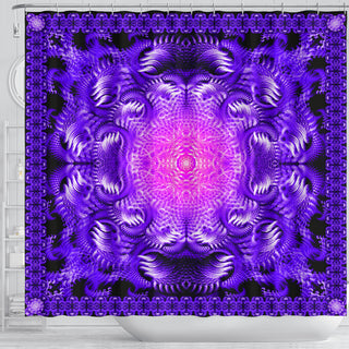 Fury Well - Purple | Shower Curtain | POLARIS
