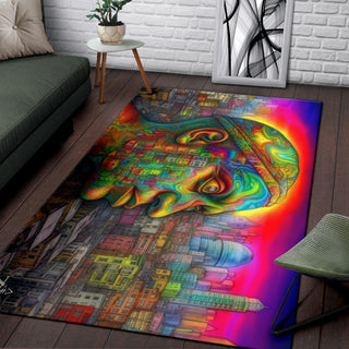 CITY ON MY MIND RUG | ACIDMATH AI