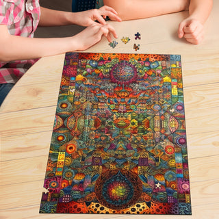 BLOTTERED PUZZLE | ACIDMATH AI