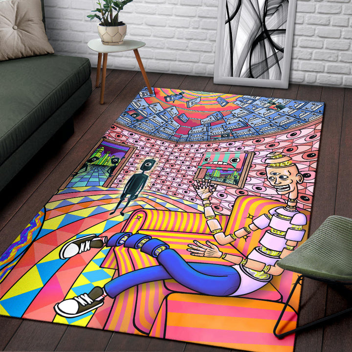 YOURE COMING WITH US Rug | ALGA Artworks