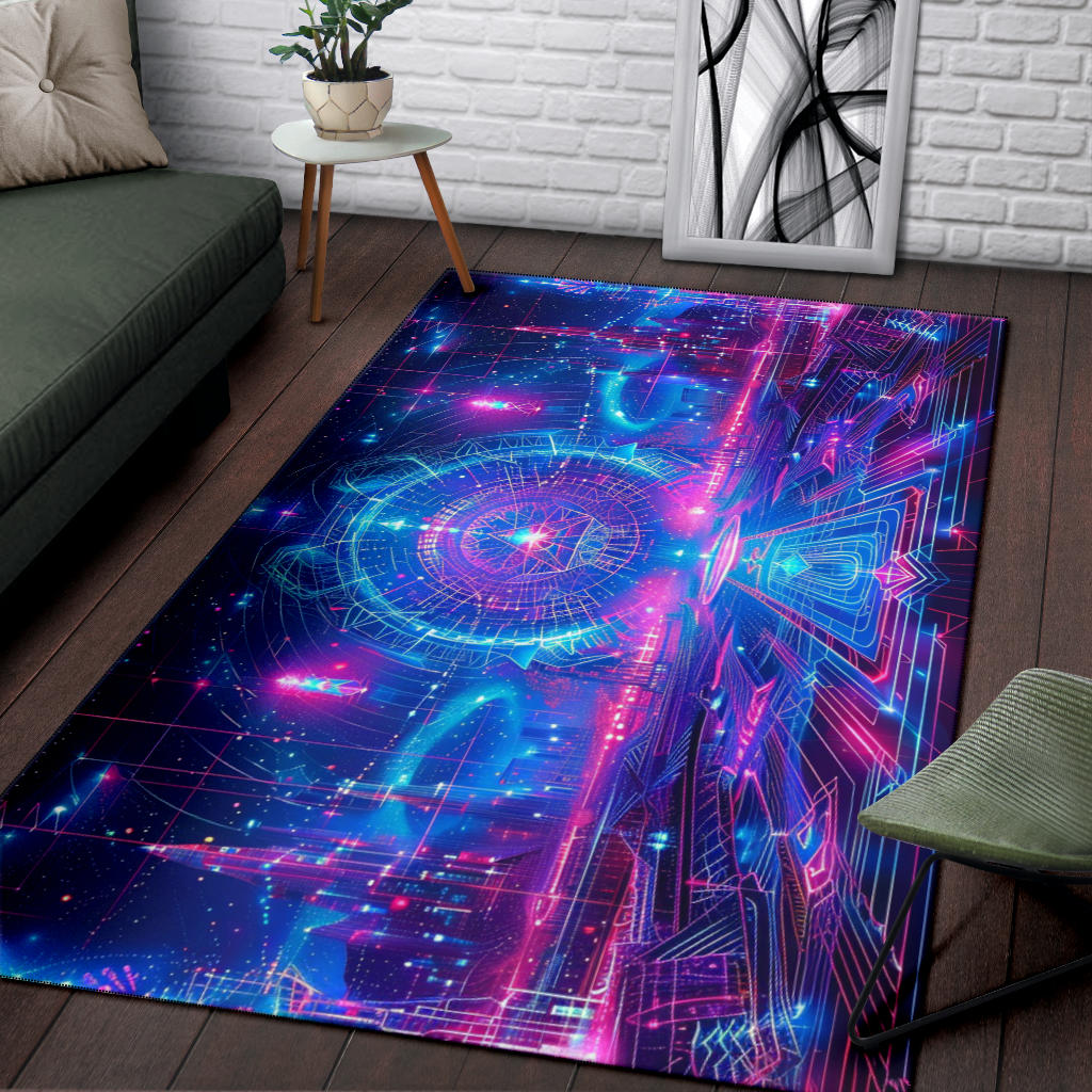 HIGHER PLANE RUG | ACIDMATH AI