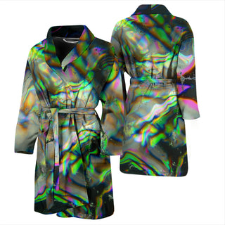 BLASTED MENS BATH ROBE | HUBERT SOLCZYNSKI