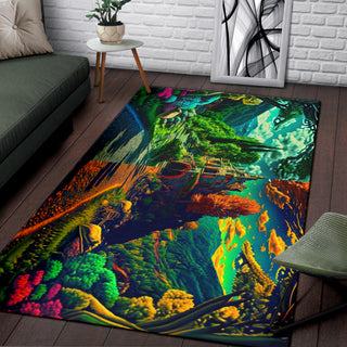 GREENSCAPES RUG | ACIDMATH AI