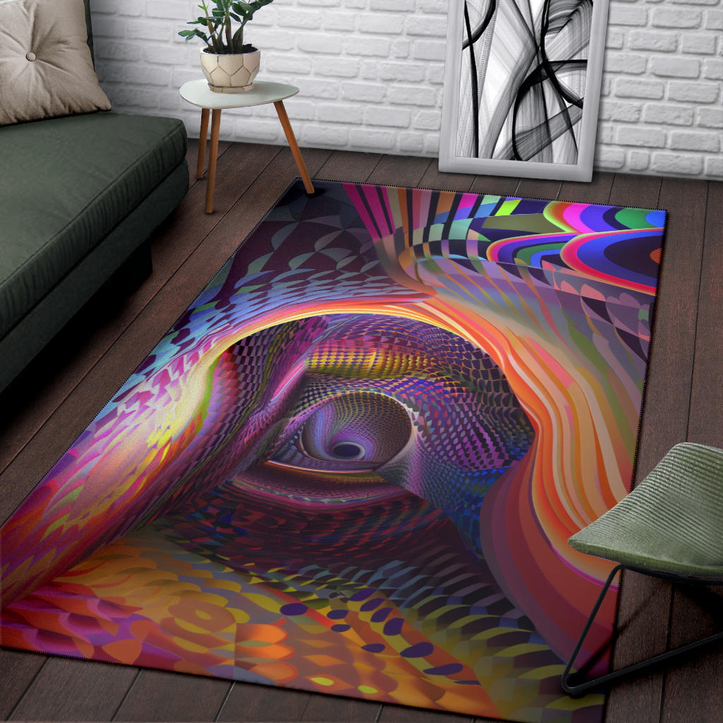 WALK RIGHT THROUGH RUG | ACIDMATH AI