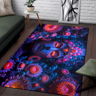 ALIVE SOMEWHERE RUG | ACIDMATH AI