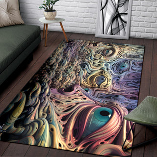 EYES IN THE UNDERWORLD RUG | ACIDMTAH AI