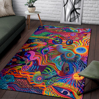 AYA ANIMAL SPIRITS RUG | ACIDMATH AI