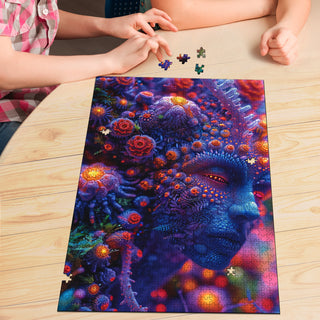 UV GIRL PUZZLE | ACIDMATH AI