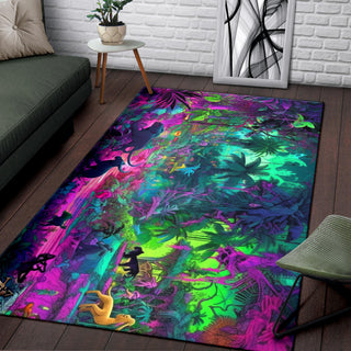 ANIMAL KINGDOM RUG | ACIDMATH AI
