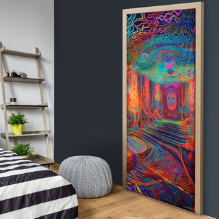 SACRED SPACE DOOR SOCK | ACIDMATH AI