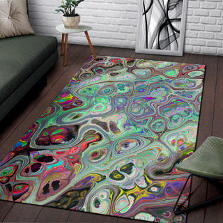 GREEN LIQUID RUG | HUBERT SOLCZYNSKI