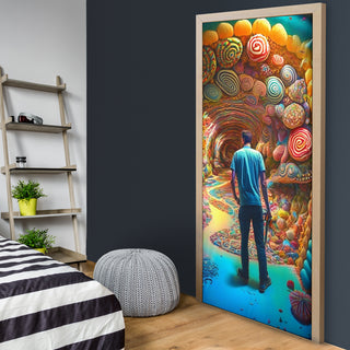 TAKE A LOOK DOOR SOCK | ACIDMATH AI