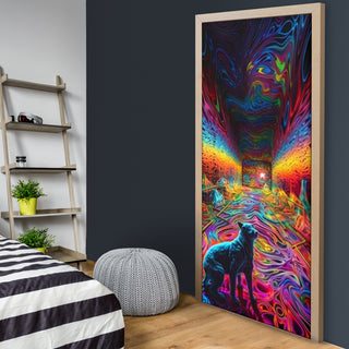 KITTY HALL DOOR SOCK | ACIDMATH AI