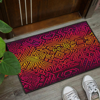 PSY GRID DOOR MAT | ACIDMATH AI