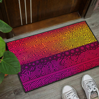 A GRID DOOR MAT | ACIDMATH AI