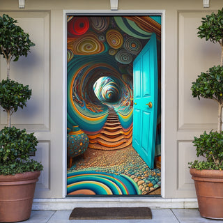 OPEN DOOR POLICY DOOR SOCK | ACIDMATH AI