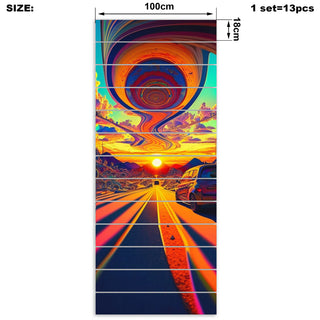 ROAD TRIP STAIR STICKERS | ACIDMATH AI