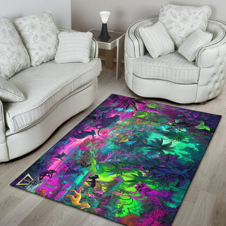 ANIMAL KINGDOM RUG | ACIDMATH AI