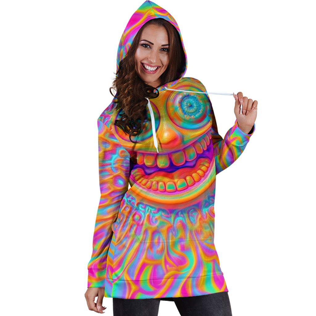 1200 MICROGRAMS HOODIE DRESS | ACIDMATH AI