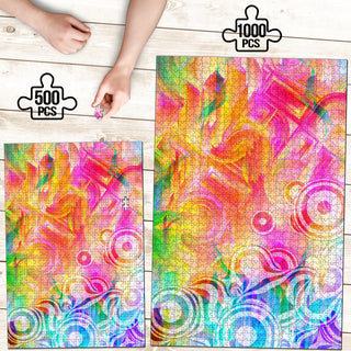FLORAL FLOOD PUZZLE | ARTDESIGNWORKS
