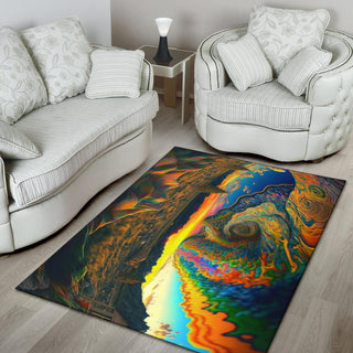 FIRE IN THE SKY RUG | ACIDMATH AI