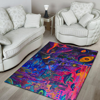 ASTRAL LAND RUG | ACIDMATH AI