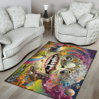 HAPPY FACE RUG | ACIDMATH AI