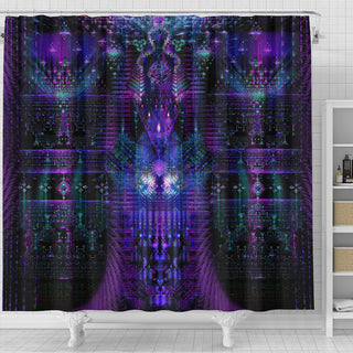 Iridescent Order | Shower Curtain | POLARIS