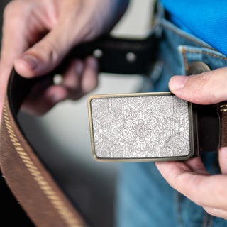 FLOWER BLOOM BELT BUCKLE | LACHLAN WARDLAW