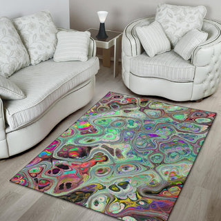 GREEN LIQUID RUG | HUBERT SOLCZYNSKI