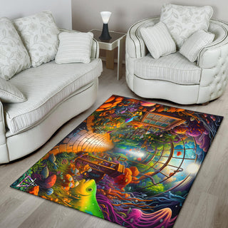 BIODIVERSITY ROOM RUG | ACIDMATH AI