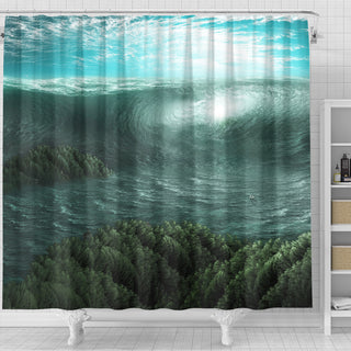 After the Landslide | Shower Curtain | POLARIS
