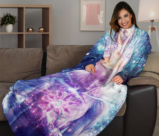 IGNITED SPARK ADULT SLEEVE BLANKET | CAMERONN GRAY